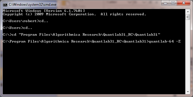 Command line: starting Python debug proxy